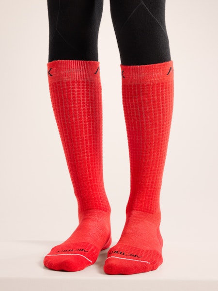 Chaussettes de ski en laine mérinos